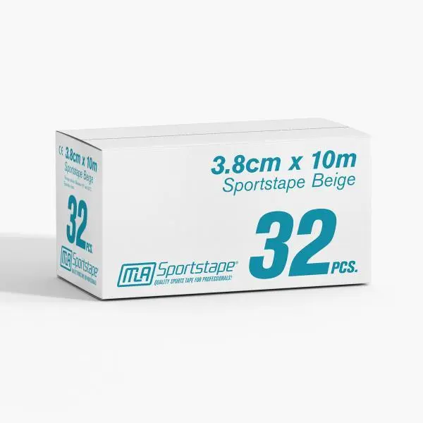 MLA Sporttape 3,8 cm Beige 32 st.
