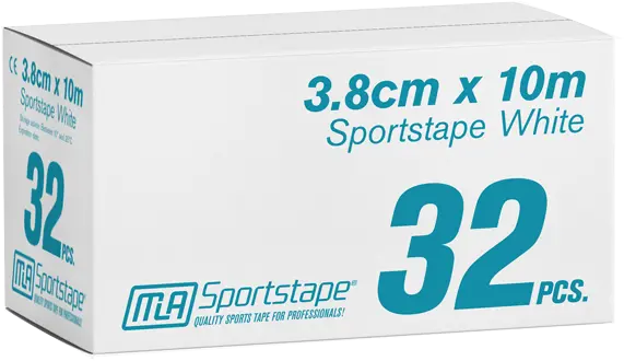Sport tape 3.8 cm wit